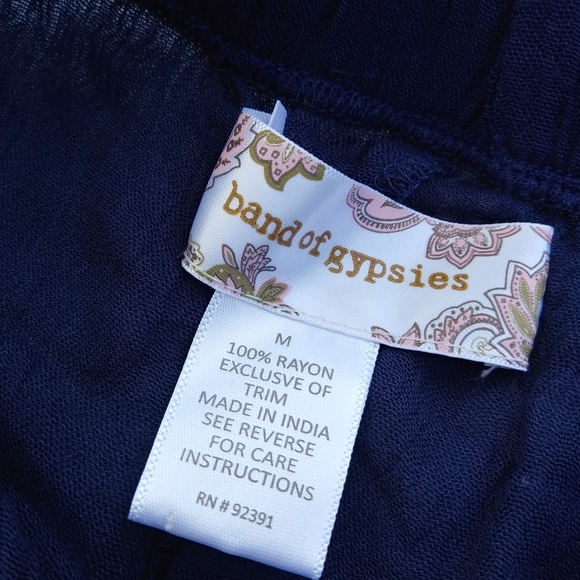 Women's See-Through Bell Bottom Pants - Picture 6 of 8